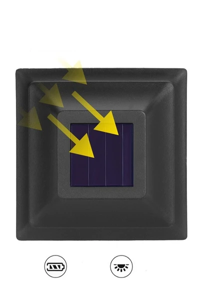 Solar Bahçe Aydınlatması – Alev Efektli, Güneş Enerjili, Enerji Tasarruflu Dekoratif Bahçe Lambası - 5