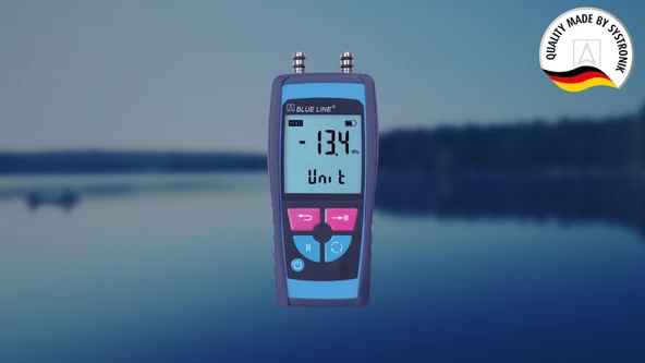 Systronik S2600 Dijital Manometre - Fark Basınç Ölçer 1000 hPa - 2