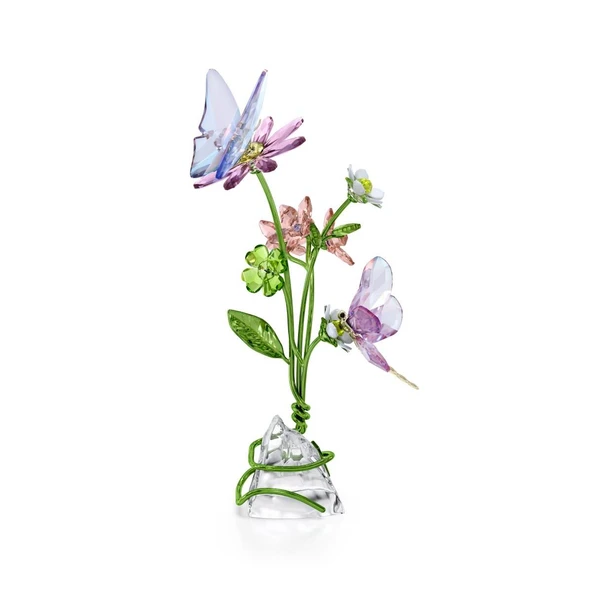 5669353 Swarovski Ev Dekorasyonu Idyllıa:Butterfly And Flowers