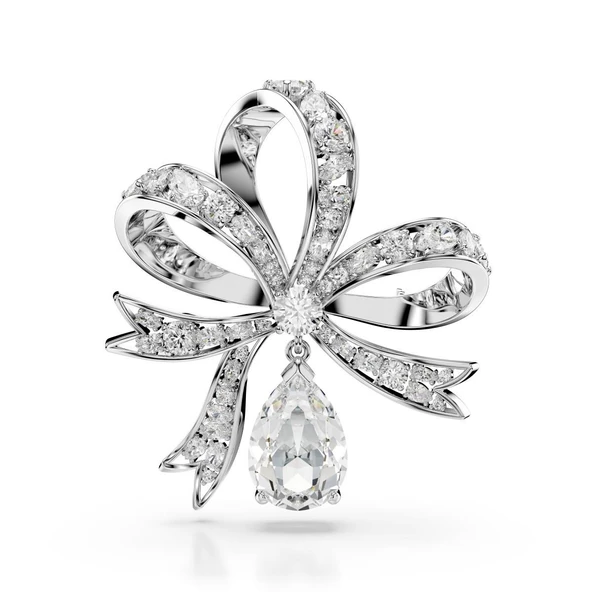 5680678 Swarovski Broş Hyperbola:Brooch Whıte/Rhs