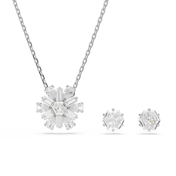 5691486 Swarovski Set Idyllıa E:Set Set Of 2 Whıte/Rhs