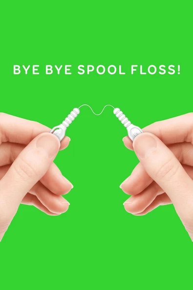 Grin Gripper Floss Fine Tutamaçlı Diş İpi 60 Adet - 4