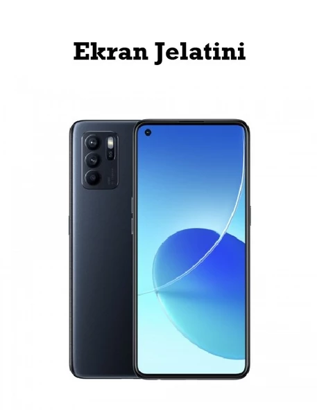 Oppo Reno 6 Z Uyumlu Ön Body Şeffaf Ultra Ekran Koruyucu Nano Jelatin