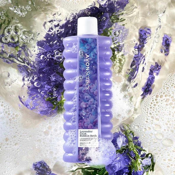 AVON Senses Lavender Calm Lavanta Kokulu Banyo Köpüğü 500 Ml.