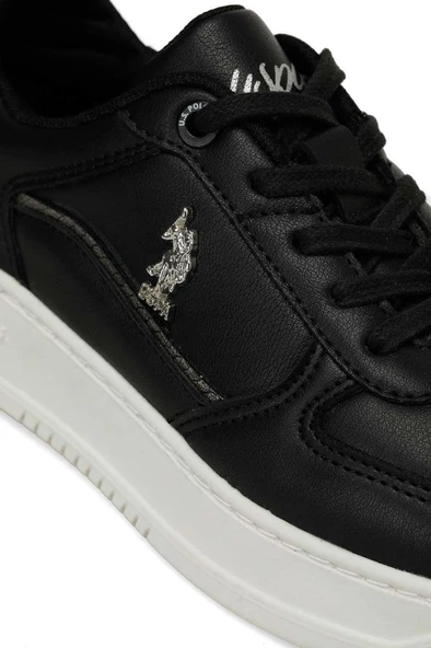 U.S. Polo Assn. GRACE 4PR 101885271 Kadın Sneaker Ayakkabı Sİyah 36-40 - 5