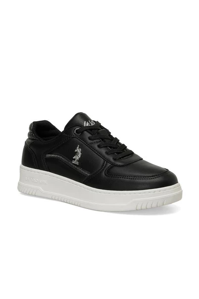 U.S. Polo Assn. GRACE 4PR 101885271 Kadın Sneaker Ayakkabı Sİyah 36-40