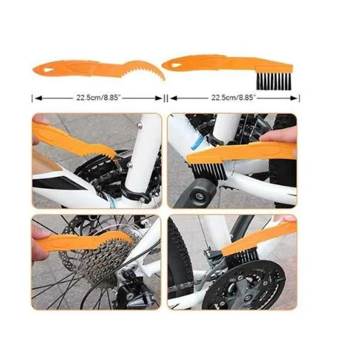 Bike Sky Bisiklet Temizleme Alet Seti, Bisiklet Zinciri Temizleme Fırçası, Dişli Fırça, Her Tür Bisiklet Için Temizleme Aletleri - 5
