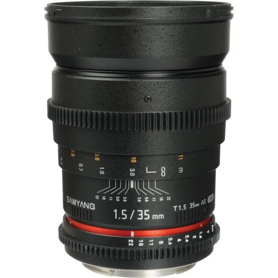 SAMYANG T1.5/35mm 1:1.5 35mm AS UMC II WİDE ANGLE LENS CİNE LENS (NİKON UYUMLU)