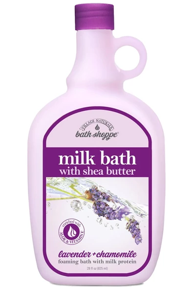 Village Naturals Shea Yağı ile Lavanta Sütü Banyosu 825ML