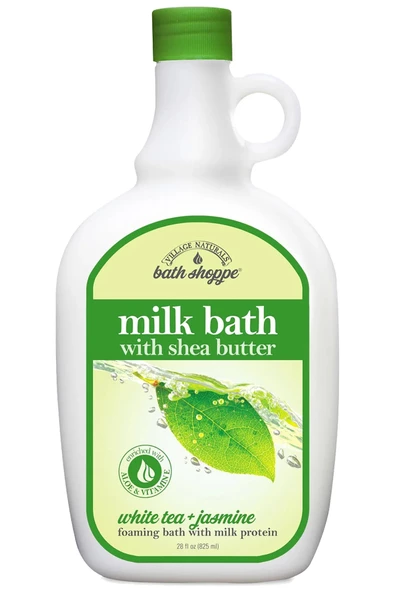 Village Naturals Shea Yapı ile Beyaz Çay Sütü Banyosu 825ML