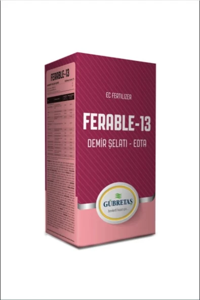 GÜBRETAŞ FERABLE DEMİR %13 ŞELATLI EDHA (1 KG)