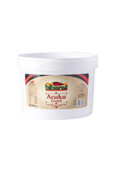 MATMEL BİBERES 5KG ACUKA CEVİZLİ KAHVALTILIK SOS CEVİZLİ ACIKA CEVİZLİ