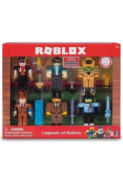 MATMEL 6 lı roblox seti figürleri Figürlü oyuncak Karakter oyuncak