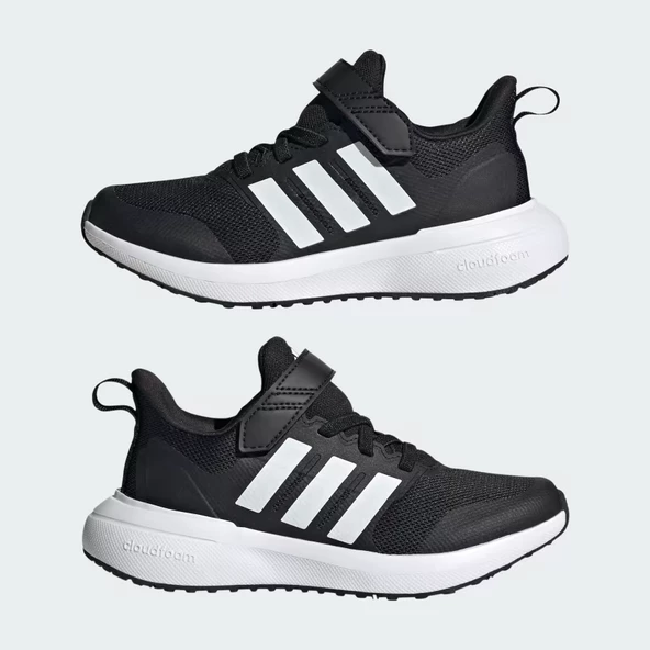 ADİDAS Fortarun 2.0 El K Unisex Siyah Koşu Ayakkabısı IG5387 - 7
