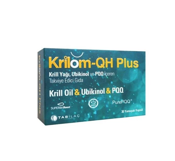 Krilom-QH Plus 30 Yumuşak Kapsül