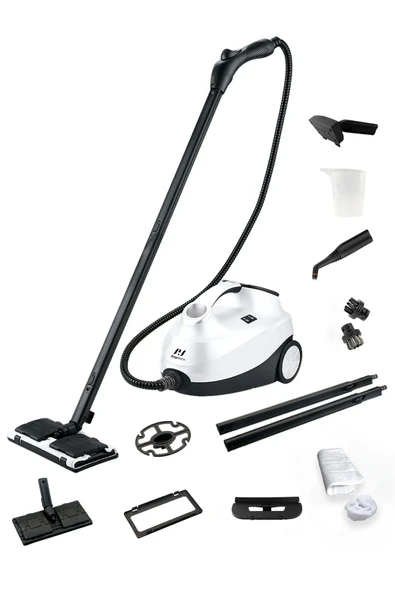 Pirantech CB-107C 2000 W Beyaz Buharlı Temizleyici - 7