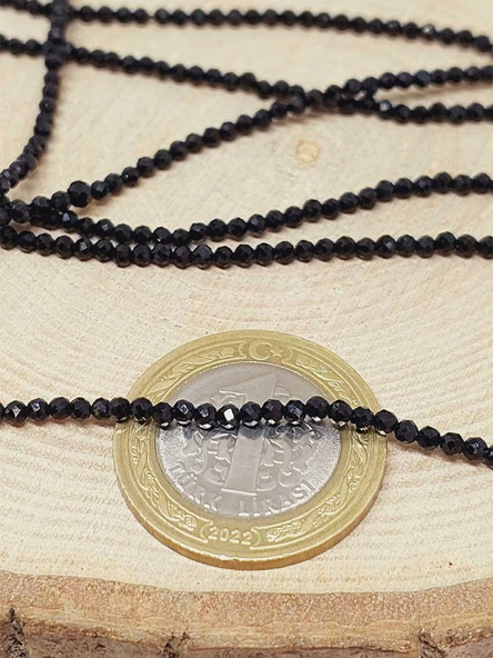 Turmalin Taşı Faset Kesim Dizi 2mm (52800) - Resim 2