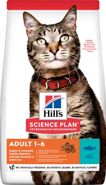 Hills Science Plan Tuna Balıklı Yetişkin Kedi Maması 1,5 Kg