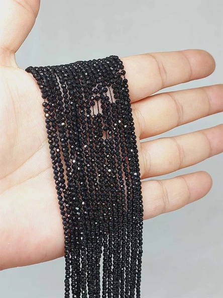 Turmalin Taşı Faset Kesim Dizi 2mm (52800) ürün görseli