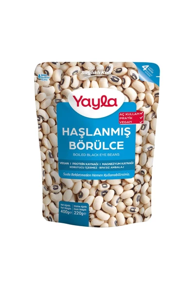 Yayla 400 gr Haşlanmış Börülce