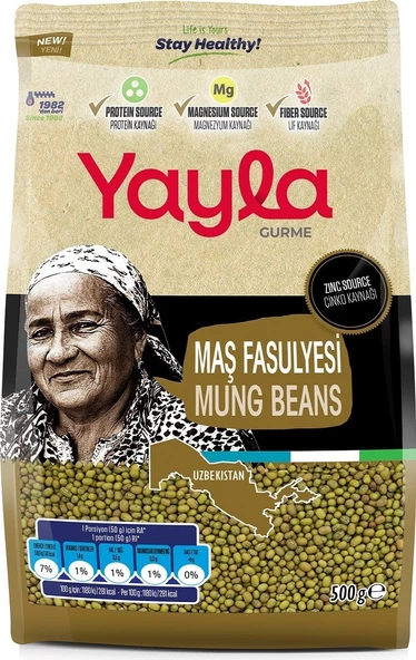 Yayla Gurme Maş Fasulyesi 500 gr