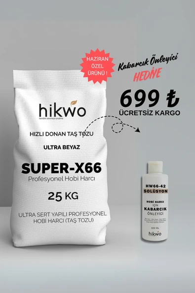 Ultra Sert SUPER-X66 Hobi Harcı – Taş Tozu – Hobi Alçısı