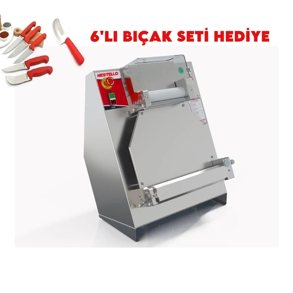 NESTELLO 40 CM HAMUR AÇMA MAKİNESİ BIÇAK SETİ HEDİYELİ