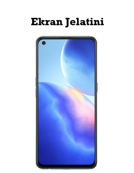 Oppo Reno 5 K Uyumlu Ön Body Şeffaf Ultra Ekran Koruyucu Nano Jelatin