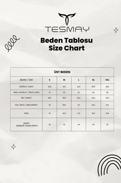 Tesmay 24106 Siyah Kısa Kol Sörfçü Havuz Mayosu - Resim 3