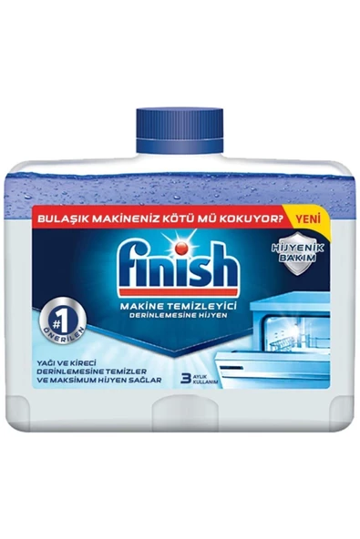 Finish Bulaşık Makinesi Temizleyici Sıvı 250 Ml