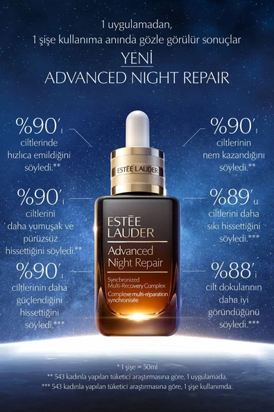 Estee Lauder Yaşlanma Karşıtı Serum - Advanced Night Repair Onarıcı Gece Serumu 50 ml