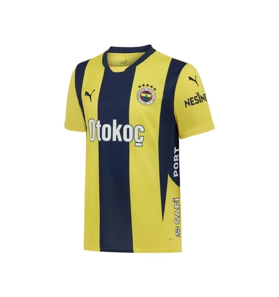 Puma FSK Home Jersey Fenerbahçe Erkek Çubuklu İç Saha Forması 77536001