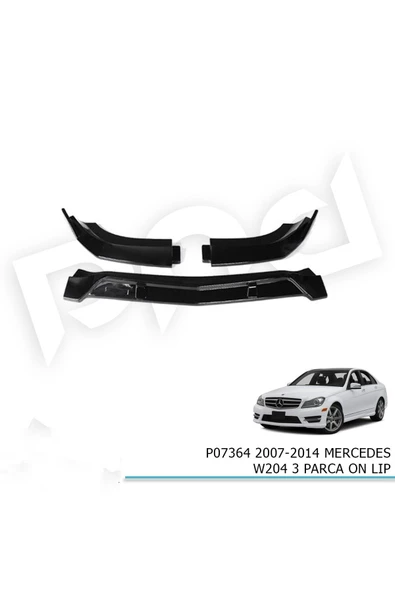 2007-2014 MERCEDES W204 3 PARCA ON LIP