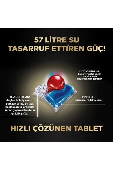 Finish Powerball Quantum Ultimate 65 Tablet Hepsi Bir Arada (Yeni Ürün - Özel Seri - Plus - Max) - 4