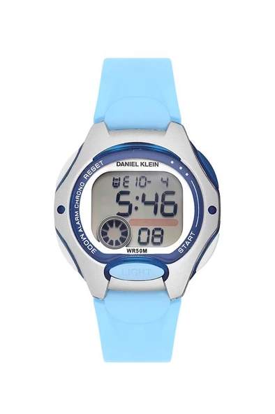 DANIEL KLEIN DK.2129-4 MAVİ SİLİKON KORDON DİJİTAL ÇOCUK KOL SAATİ