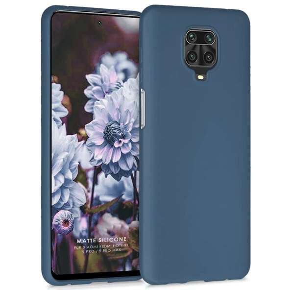 Xiaomi Redmi Note 9s-9 Pro-9 Pro Max Kılıf Liquid İçi Kadife Lansman Velvet Silikon - 10
