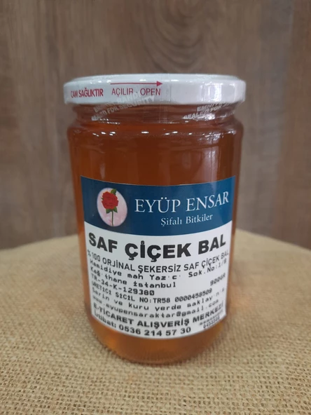 Eyüp Ensar SAF ÇİÇEK BAL  NET.900 GR