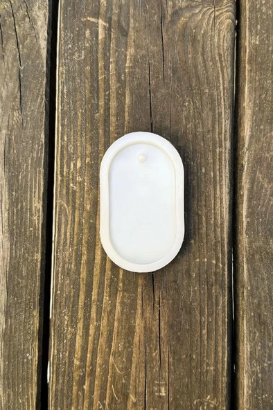 Elips Koku Tableti Silikon Mum Kalıbı - Resim 6