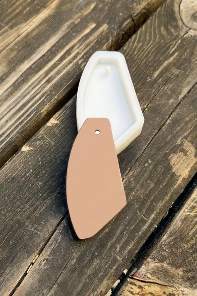 Yarım Yay Koku Tableti Silikon Mum Kalıbı - Resim 2