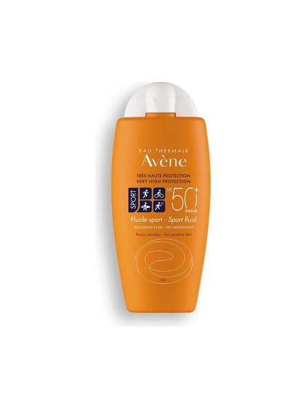 Avene Fluid Sport SPF 50+ Hassas Ciltler için Güneş Koruyucu Krem 100 ml