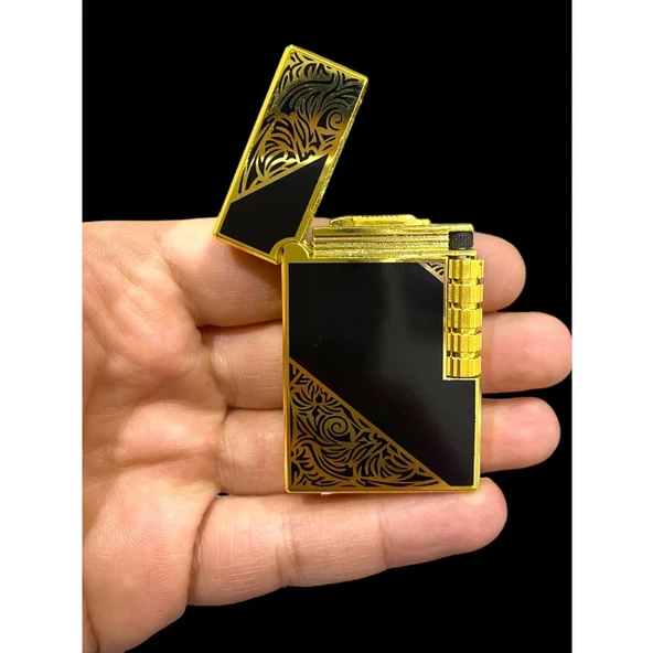 Siyah Desenli Yandan Çarklı Metal Gazlı - 2