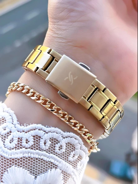 Daniel Klein Çelik Kordon 2 Yıl Garantili 30 Mt Suya Dayanıklı Kadın Kol Saati+Bileklik BDK.13846.2 - Resim 3