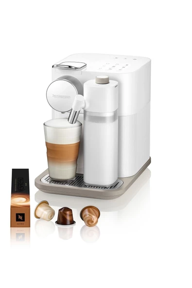 Nespresso F531 Gran Lattissima Beyaz Kapsül Kahve Makinesi