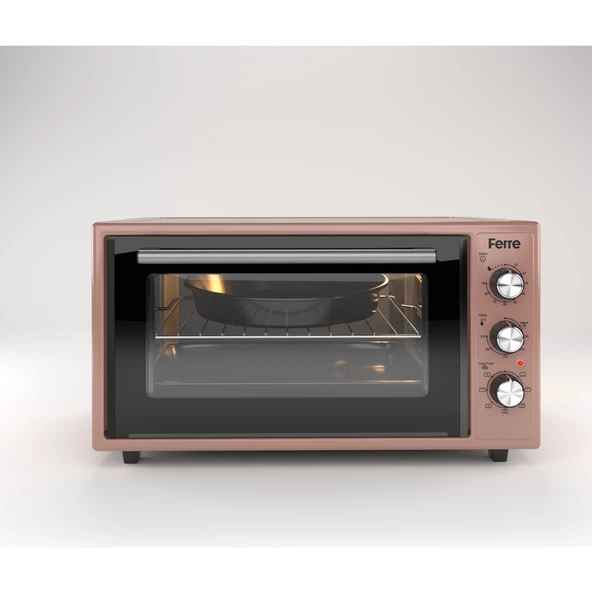 FERRE 45630 45 LİTRE 6 PROGRAM TURBO MİNİ FIRIN - ROSE