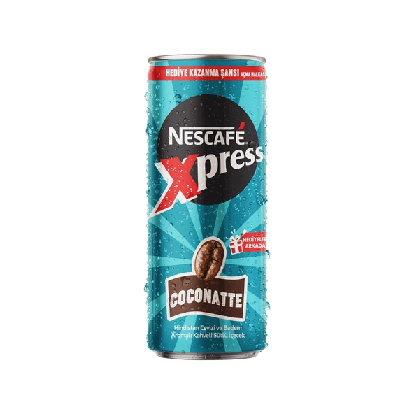 Nescafe Xpress Coconatte Soğuk Kahve 250ml x 12 Adet - 3