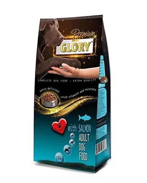 Glory Premium Somon Balıklı Yetişkin Köpek Maması 15 Kg