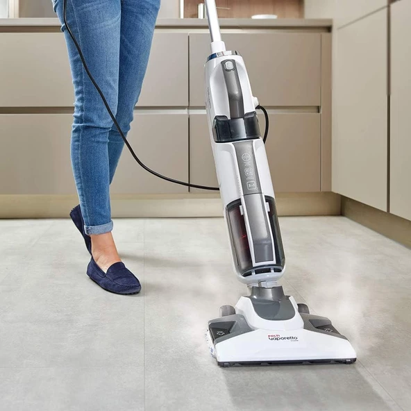 Polti Vaporetto 3 Clean Buharlı Siklon Vakumlu Şarjlı Dikey Süpürge - 5