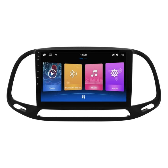 Fiat Doblo Android Multimedya Sistemi D1 (2002-2009) 2 GB RAM, 32 GB Hafıza, 4 Çekirdek, Navibox