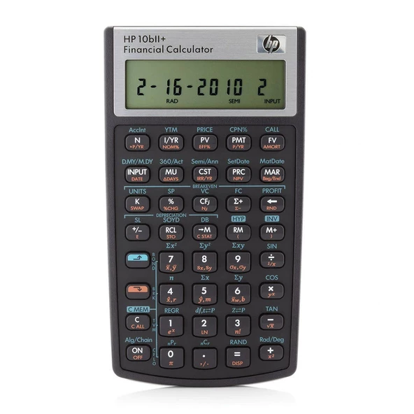 HP 10bll+ Finansal Hesap Makinesi - 5
