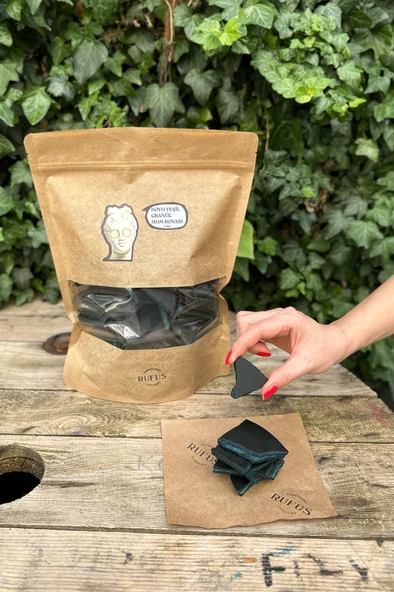 Koyu Yeşil Granül Mum Boyası 1000gr - Resim 4